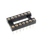 14 PIN NARROW ROUND MACHINED IC BASE SOCKET
