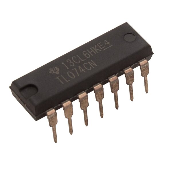 TL074 Low Noise JFET Quad Operational Amplifier DIP-14