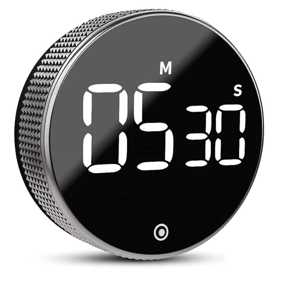 Magnetic Kitchen Timer Digital Timer Manual Countdown Alarm Clock