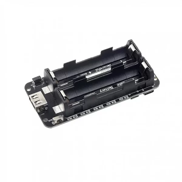 Dual 18650 Lithium Battery Holder Shield Module