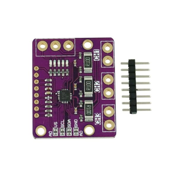 MCU-3221 INA3221 Three Way I2C Output Current Power Monitor