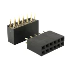 6PX2 Female Square Pin Header Connector - 2.54mm