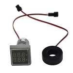 AC50-500V 0-100A Mini 22mm Digital Voltmeter Ammeter