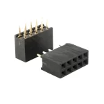 5PX2 Female Square Pin Header Connector - 2.54mm
