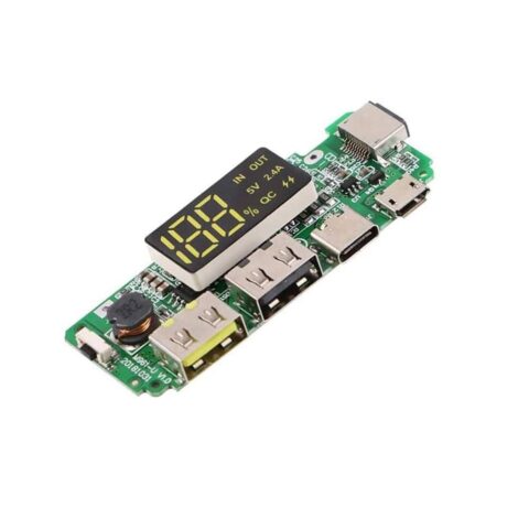 18650 5V 2.4A Lithium Battery Digital Display Charging Module
