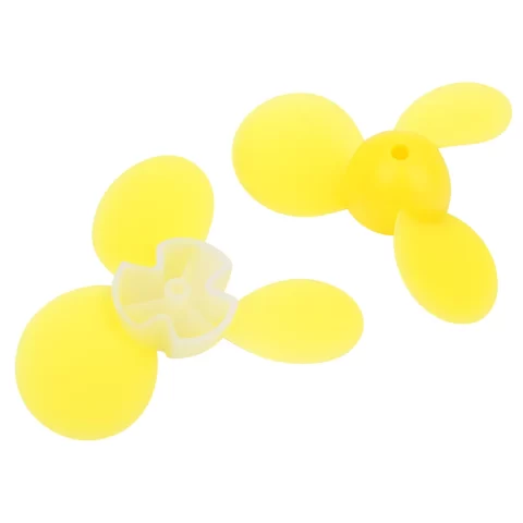 73mm Transparent Soft Fan Blade Propeller DIY