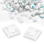 Self-Adhesive Cable Tie Holder 20x20mm