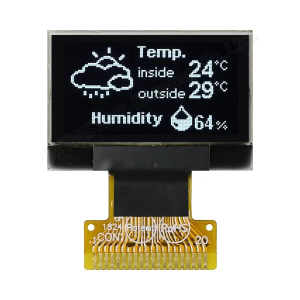 SSD1315 I2C Interface 60x32 Resolution OLED LCD Display