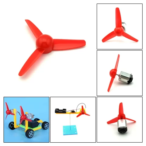 Three Blade Propeller Fan Model