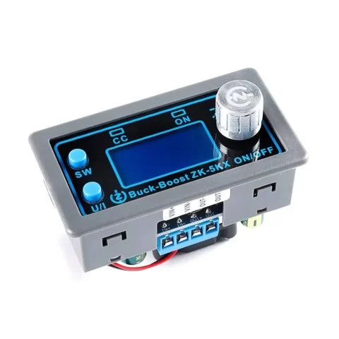 ZK-5KX DC0.6-36V 5A 80W Adjustable Buck Boost Power Supply Module