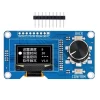 0.96 Inch OLED Display Screen Combined with EC11 Rotary Encoder