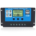 12V/24V 10A PWM Solar Charge Controller