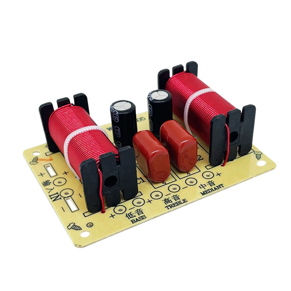 2pcs KASUN L-380C 3-Way Hi-Fi Speaker Frequency Divider Crossover Filters