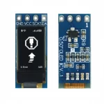 CH1115 4P 48X88 I2C 0.5 Inch Round OLED LCD Display Module