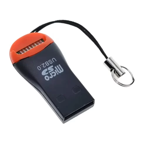 USB 2.0 Micro SD SDHC TF Flash Memory Card Reader