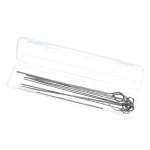 Stainless Steel Soldering Hole Tip Cleaner Desoldering Tool Set 0.7-1.3mm Diameter
