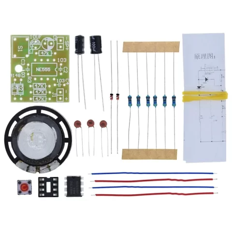 DIY NE555 Ding Dong Bell Doorbell Module Kit DIY
