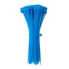 3x100mm Self-locking Nylon Cable Ties-Blue