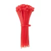 3x100mm Self-locking Nylon Cable Ties-Red
