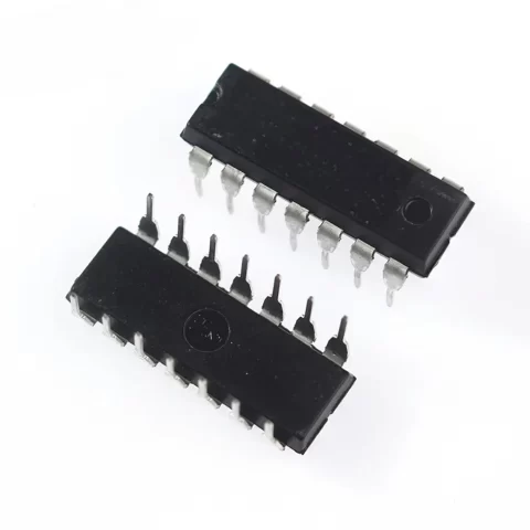 SN74AHC125N 4-Channel Non-Inverting Buffer/Line Driver IC DIP-14