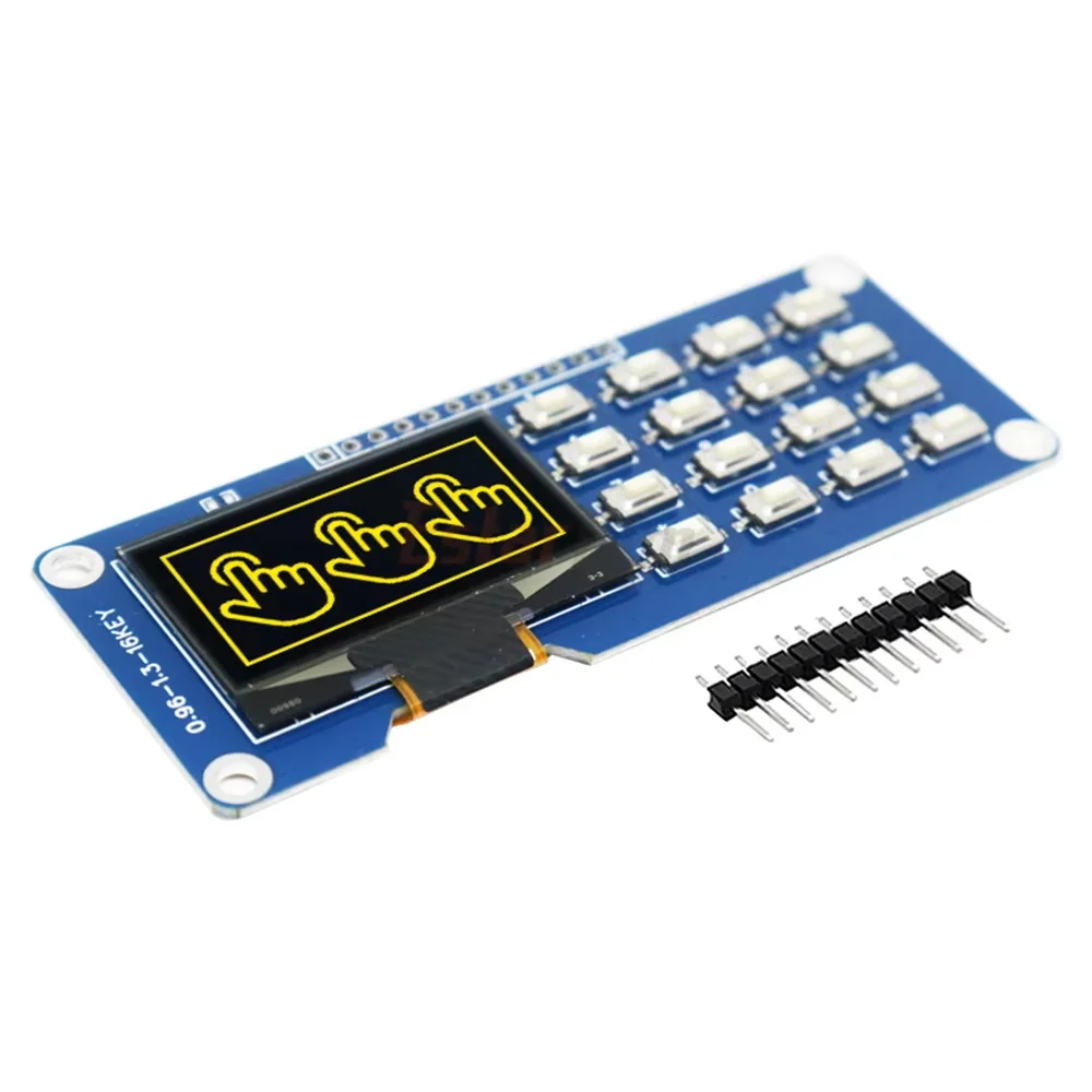 1-3-inch-oled-display-module-16-key-yellow-keyboard-sh1116-128x64-i2c-interface-02