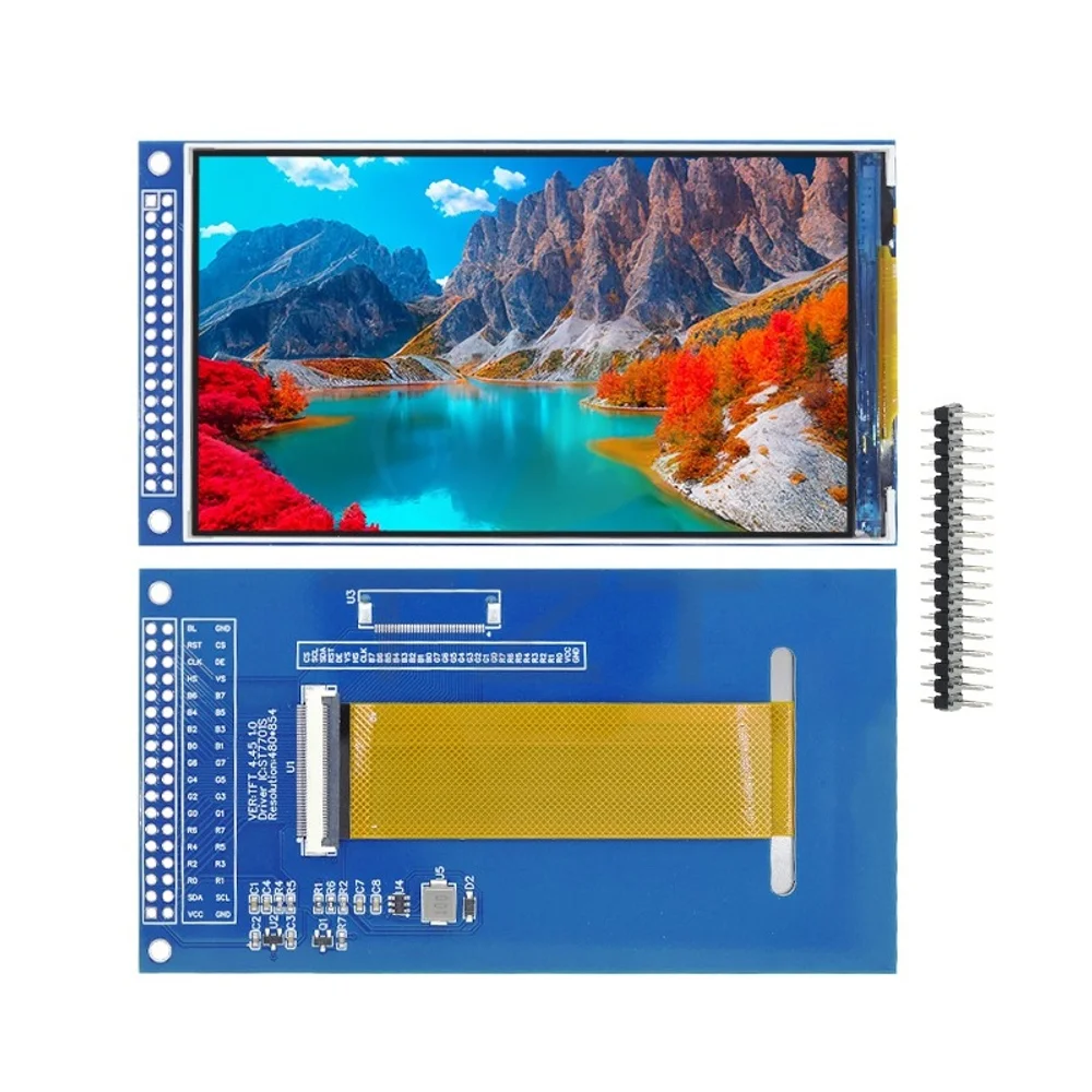 4.45 Inch TFT LCD Display Module ST7701 Driver 480*854 RGB Interface Color Screen