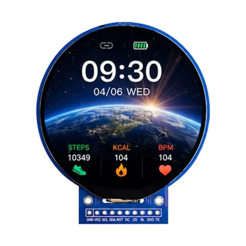 GC9B72 10P 360X360 SPI 2.1 Inch Round Display Module