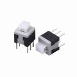 6 Pin Self Locking Push Button Switch 5.8 X 5.8mm