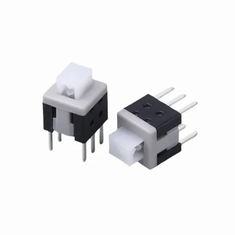 6 Pin Self Locking Push Button Switch 5.8 X 5.8mm